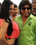 Veena Malik and Rajan Verma