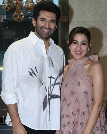 Aditya Roy Kapur And Sara Ali Khan
