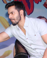 Varun Dhawan during the promotional event of Humpty Sharma Ki Dulhania at Nehru Place, New Delhi