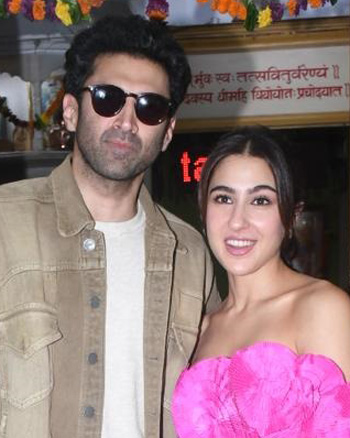 Aditya Roy Kapoor and Sara Ali Khan