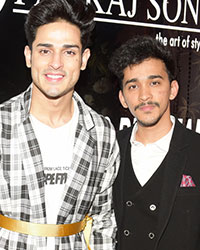 Manik Soni with Priyank Sharma and Pankaj Soni