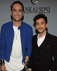 Vikas Gupta with Pankaj Soni