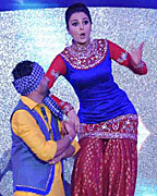 Gippy Grewal and Monica Bedi