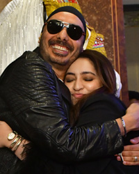 Singer Sukhbir and Nidhi Dutta