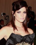 Actress Ashley Greene arrives at the Metropolitan Museum of Art Costume Institute Benefit celebrating the opening of 'PUNK- Chaos to Couture' in New York