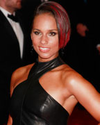 Singer Alicia Keys arrives at the Metropolitan Museum of Art Costume Institute Benefit celebrating the opening of 'PUNK- Chaos to Couture' in New York