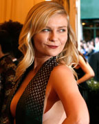 Actress Kirsten Dunst arrives at the Metropolitan Museum of Art Costume Institute Benefit celebrating the opening of 'PUNK- Chaos to Couture' in New York