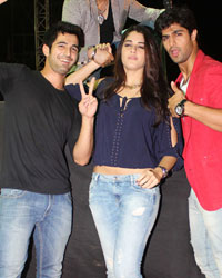 Mika Singh, Tanuj Virwani, Izabelle Leite and Aditya Seal