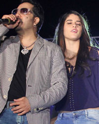 Mika Singh, Tanuj Virwani, Izabelle Leite and Aditya Seal