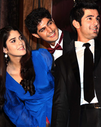 Izabelle Leite, Tanuj Virwani and Aditya Seal