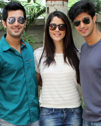 Aditya Seal, Izabelle Leite and Tanuj Virwani