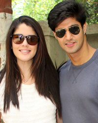 Izabelle Leite and Tanuj Virwani