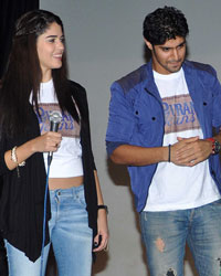 'Purani Jeans' starcast promotes their film at Thadomal College Bandra