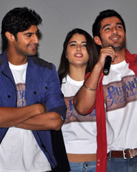 Tanuj Virwani, Izabelle Leite and Aditya Seal