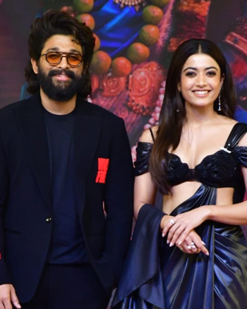 Allu Arjun and Rashmika Mandanna