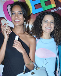 Lisa Haydon, Kangana Ranaut and Vikas Bahal