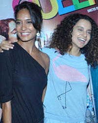 Lisa Haydon, Kangana Ranaut, Vikas Bahal and Vikramaditya Motwane