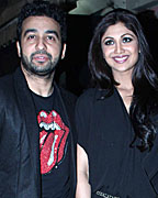 Raj Kundra and Shilpa Shetty