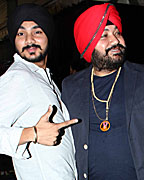 Gurdeep Mehndi and Daler Mehndi