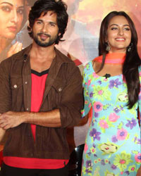 Shahid Kapoor, Sonakshi Sinha and Sonu Sood