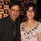 Manoj Bajpai with wife Neha