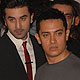 Kiran, Ranbir Kapoor and Aamir Khan