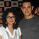 Kiran and Aamir Khan