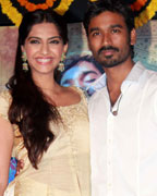 Sonam Kapoor and Dhanush