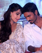 Sonam Kapoor and Dhanush