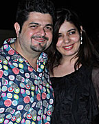 Dabboo Ratnani with wife Manisha Ratnani