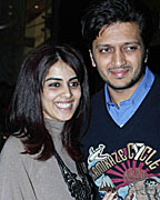 Genelia D Souza and Riteish Deshmukh