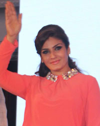 Raveena Tandon during the launch of radiation safe maternity wear by House of Napius