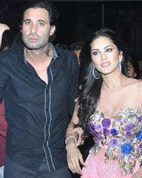 Daniel Baber and Sunny Leone