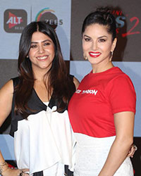 Ekta Kapoor and Sunny Leone