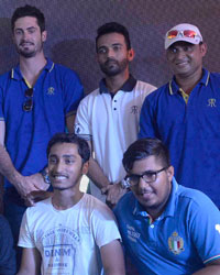 Rajasthan Royals Team at K Lounge