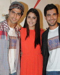 Tanuj Virmani, Izabelle Leite and Aditya Sea