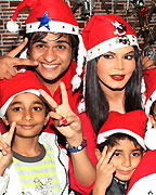 Rakhi Sawant Celebrates Christmas