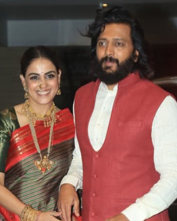 Genelia and Riteish Deshmukh