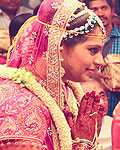 Ram Charan Teja and Upasna Kamineni seeking blessings from Amitabh Bachchan