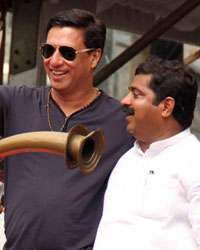 Madhur Bhandarkar and Ram Kadam