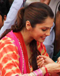 Isha Koppikar and Ram Kadam