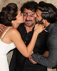 Deepika Padukone, Sanjay Leela Bhansali and Ranveer Singh