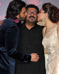 Ranveer Singh, Sanjay Leela Bhansali and Deepika Padukone