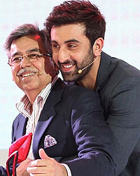 Ranbir Kapoor and Hero Motocorp MD Pawan Munjal