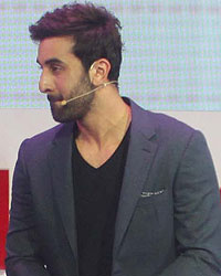 Ranbir Kapoor and Hero Motocorp MD Pawan Munjal