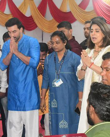 Neetu Singh and Ranbir Kapoor
