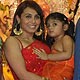 Rani Mukherjee, Harman Baweja and Ashutosh at Durga Pooja