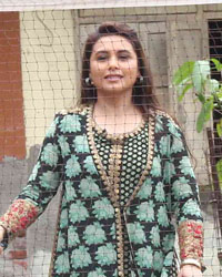 Rani Mukerjee during Support My School Campaign