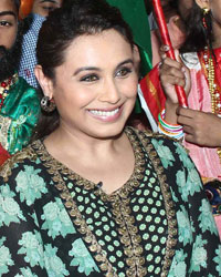 Rani Mukerjee during Support My School Campaign