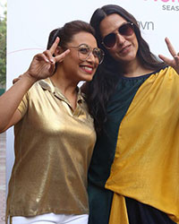 Rani Mukerji and Neha Dhupia